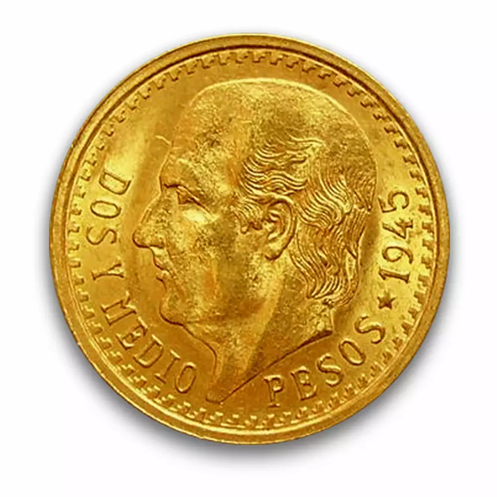 Mexican 2 5 Peso Gold Coin Mexican Gold Peso Arrowhead Coin Jewelry