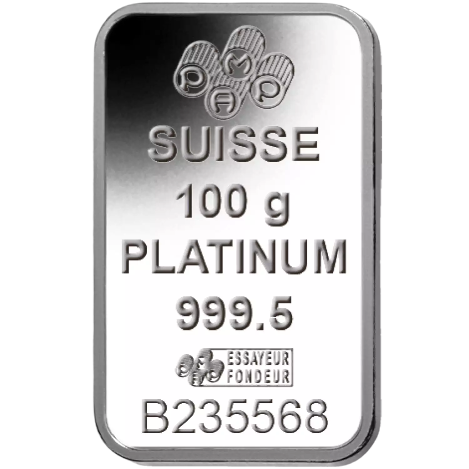 100g PAMP Platinum Bar - Fortuna (2)