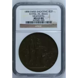 1898 SWISS R-970e, AE, 45mm NEUCHATEL 