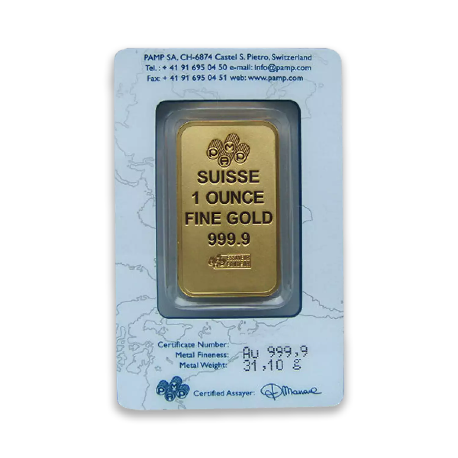 1oz PAMP Gold Bar - Suisse Repeater (3)