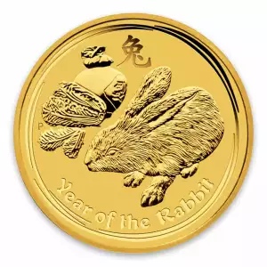 2011 1kg Australian Perth Mint Gold Lunar II: Year of the Rabbit (2)