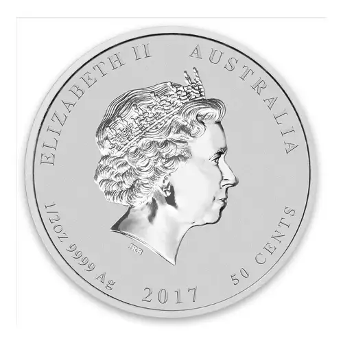 2017 1/2oz Australian Perth Mint Silver Lunar II: Year of the Rooster (3)