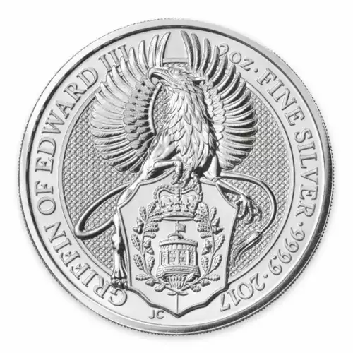 2017 2oz Britain Queen's Beasts: The Griffin (2)