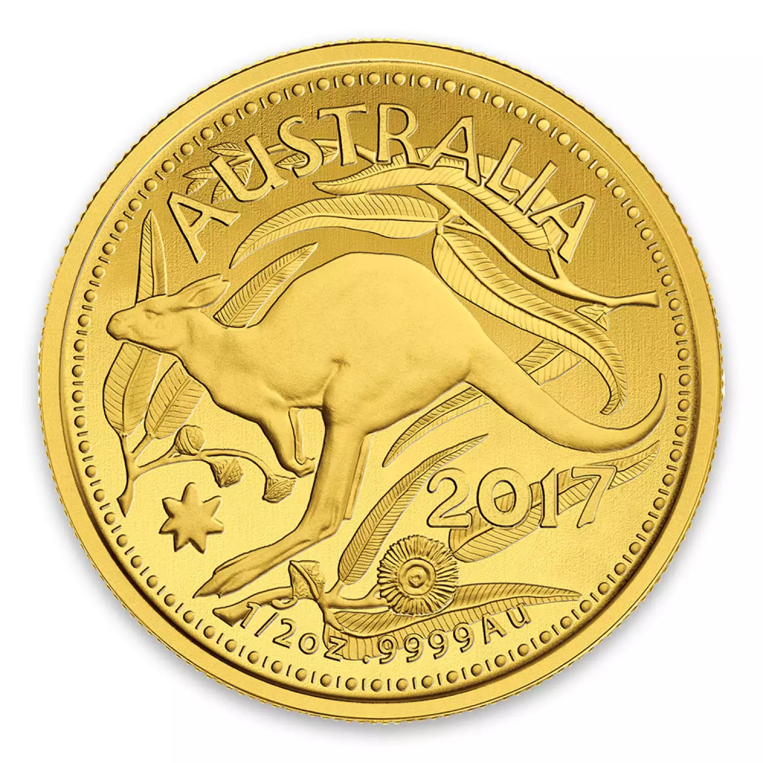 2017 Royal Australian Mint 1/2oz Kangaroo (2)