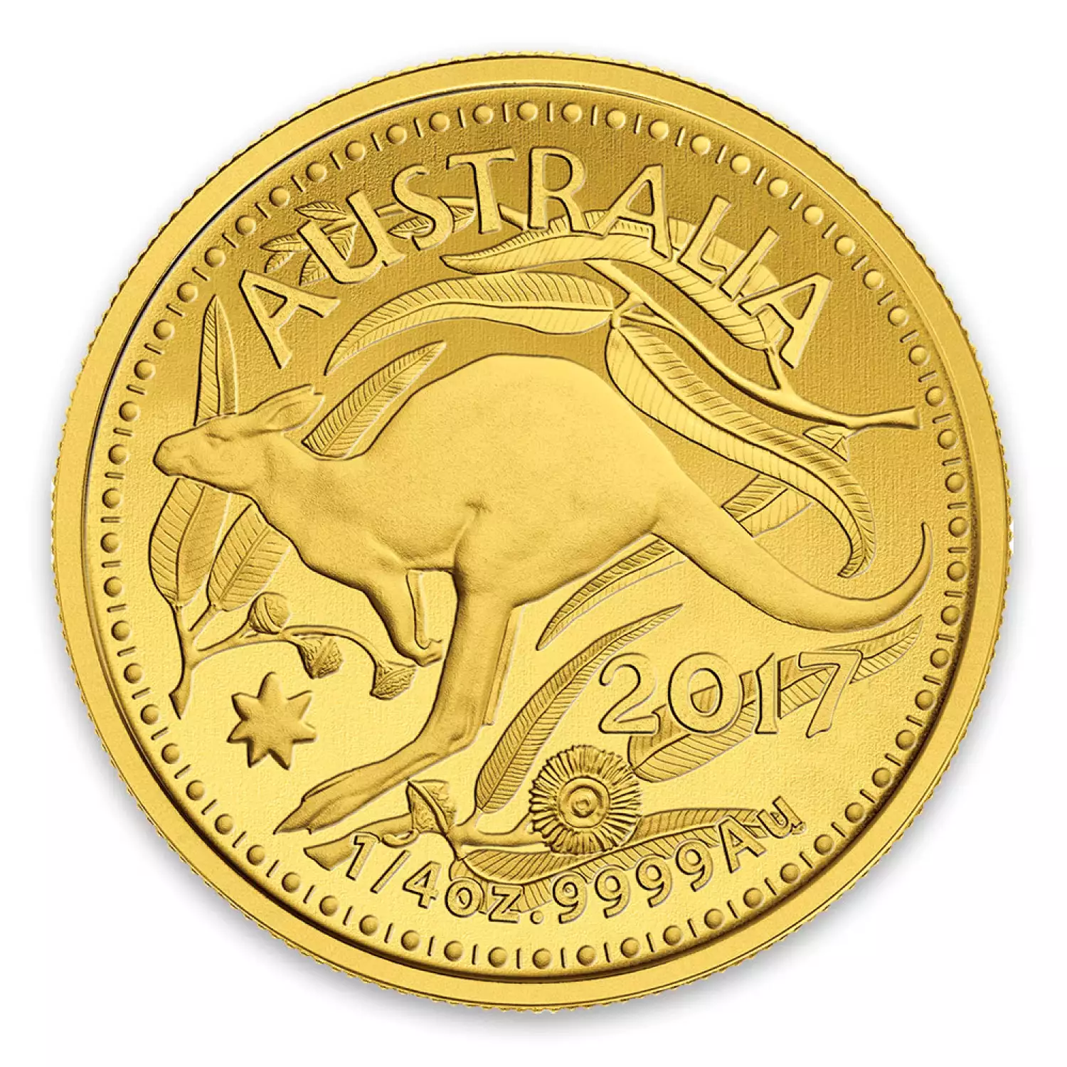 2017 Royal Australian Mint 1/4oz Kangaroo (3)