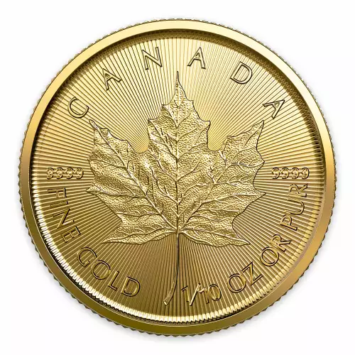2019 1/10oz Canadian Gold Maple Leaf (2)