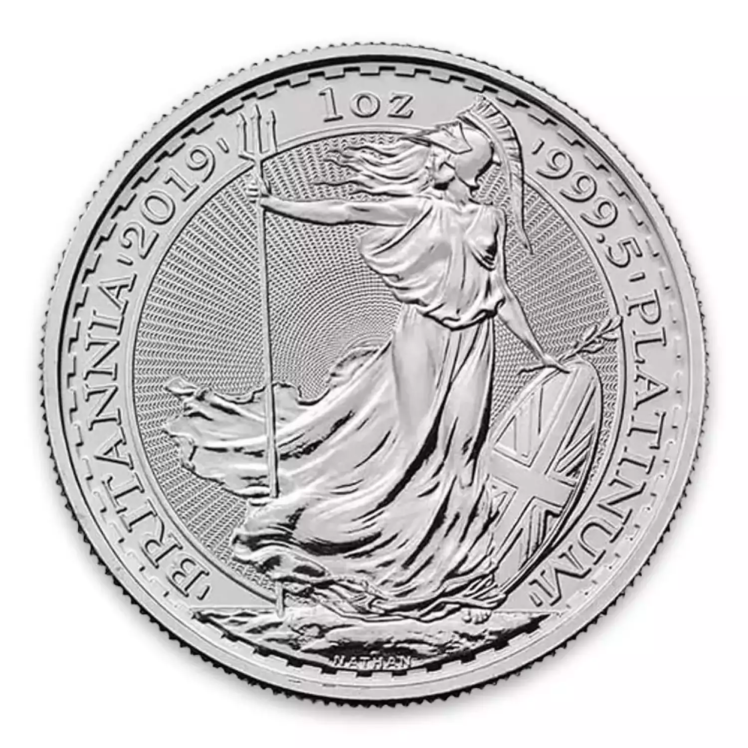 2019 1oz British Platinum Britannia Coin (2)