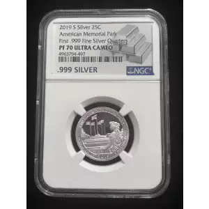 2019 America the Beautiful Quarter - American Memorial Park