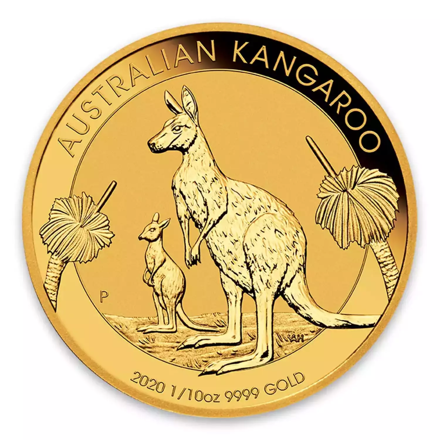 2020 1/10oz Australian Perth Mint Gold Kangaroo (2)