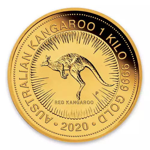 2020 1kg Australian Perth Mint Gold Kangaroo (2)