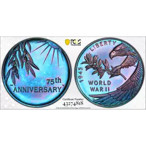 (2020) Medal End of World War II 75th Anniv., DCAM (2)