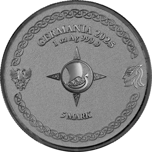 2025 1 oz Ragnarök: Loki Black Silver Coin (3)