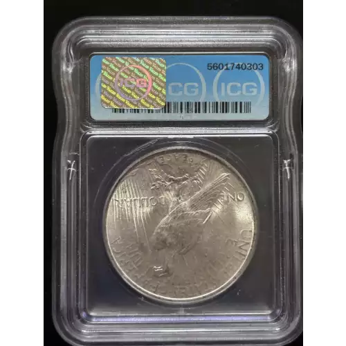 Peace Silver Dollar