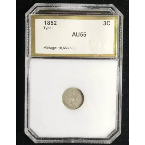 Silver Three Cent Pieces Trimes-1851-1873 (2)