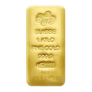 1kg PAMP Gold Bar - Cast (2)
