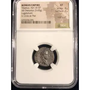Tiberius Ancient coin