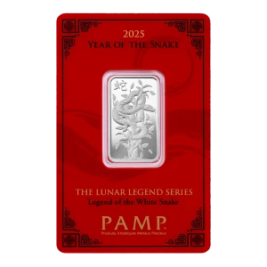 2025 10g PAMP Silver Bar - Year of the Snake (2)